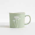 Botanical Ceramic Mug — Sage