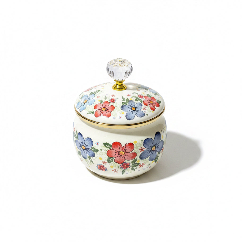 Flora Charm Sugar Bowl