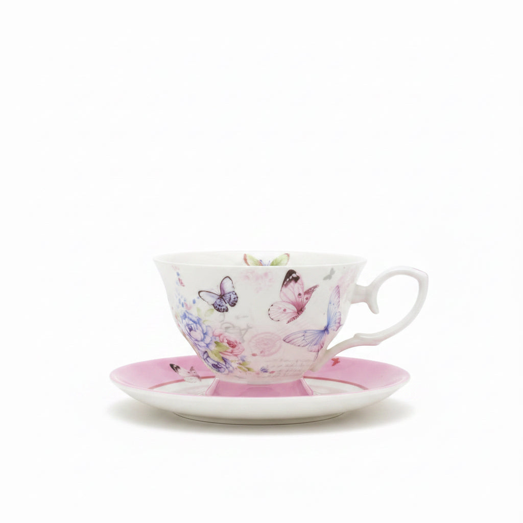 Butterfly Meadow Tea Cup & Saucer Set