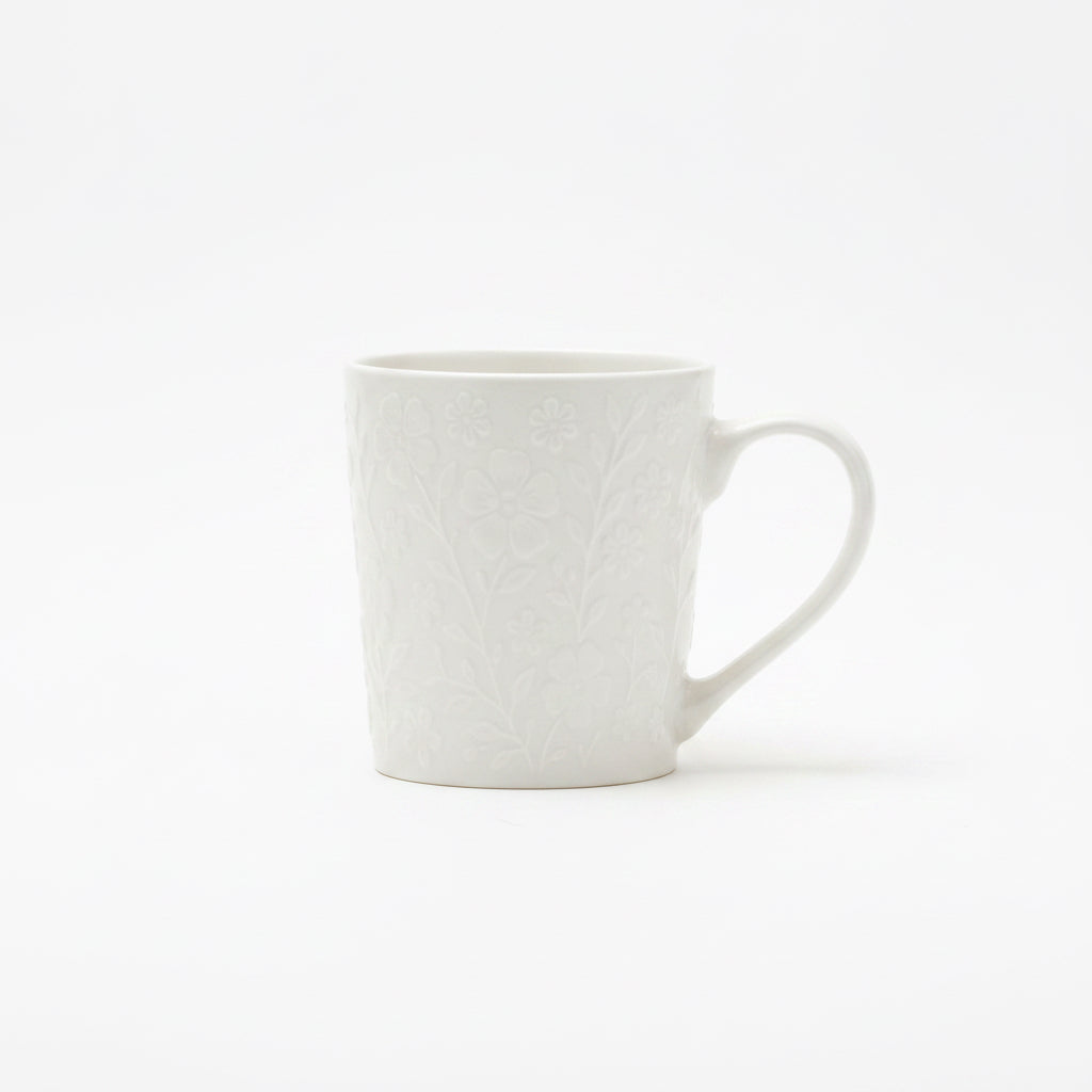 Classic White Porcelain Mug