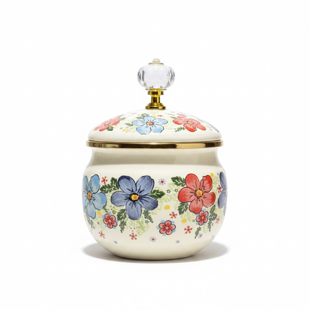 Flora Charm Sugar Bowl
