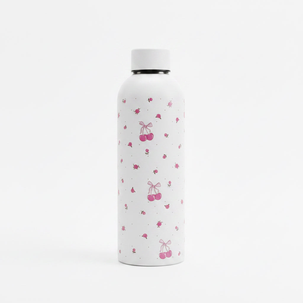 Signature Insulated Bottle – White Cherry