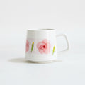 Watercolor Rose Porcelain Mug