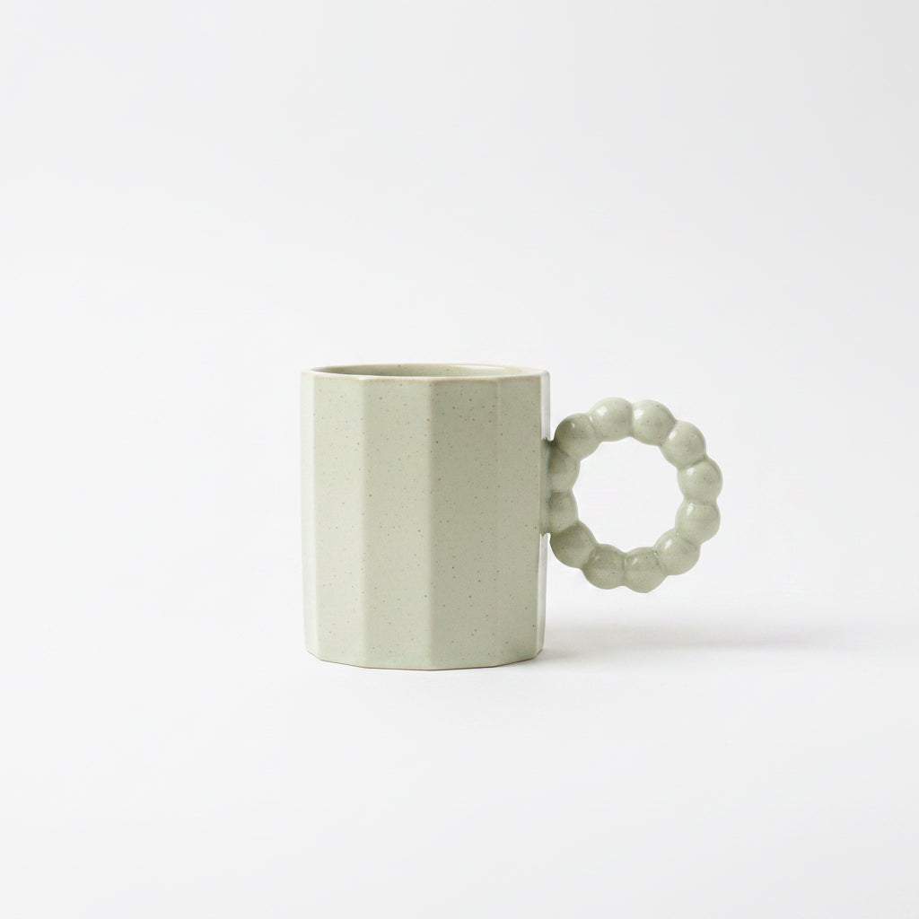 Stoneware Tea Cup — Cream