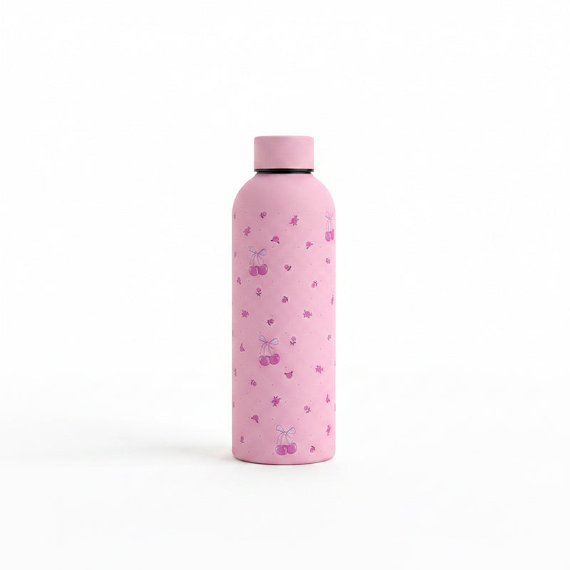 Signature Insulated Bottle – Blush Cherry