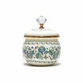 Golden Petal Blossom Sugar Bowl
