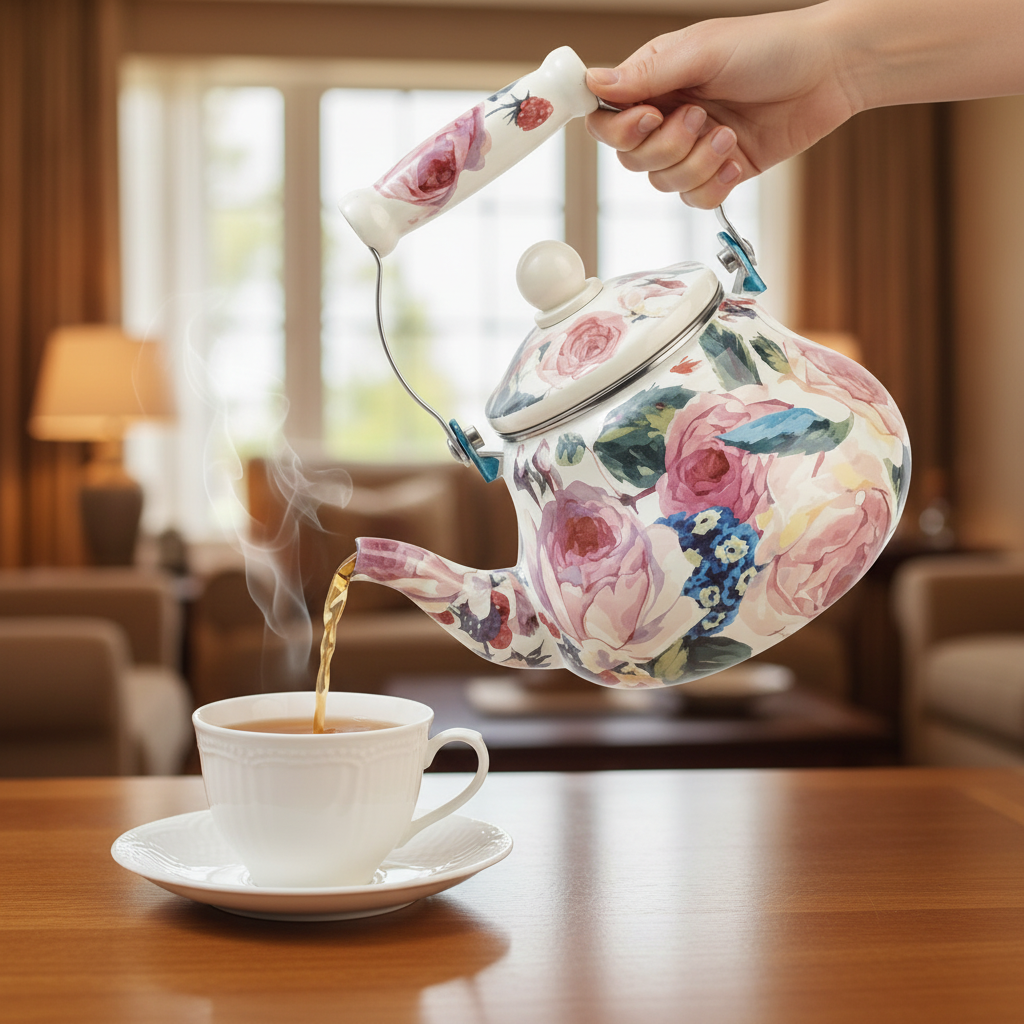 Floral Teapot